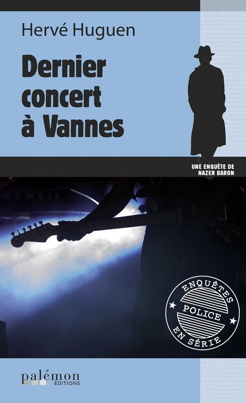 Couverture ebook de Dernier concert à Vannes, de Hervé Huguen