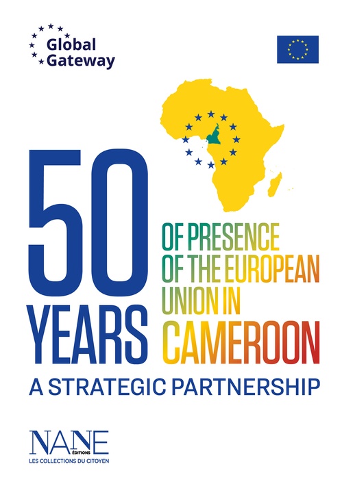 ebook cover of 50 years of presence of the European Union in Cameroon, by Fabrice Serodes