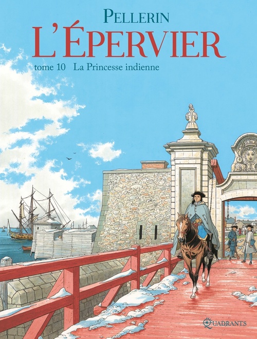 ebook cover of L'Épervier T10 - La Princesse indienne, by Patrice Pellerin