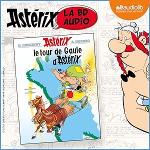 Couverture audiobook de Le Tour de Gaule d'Astérix, de René Goscinny, Albert Uderzo