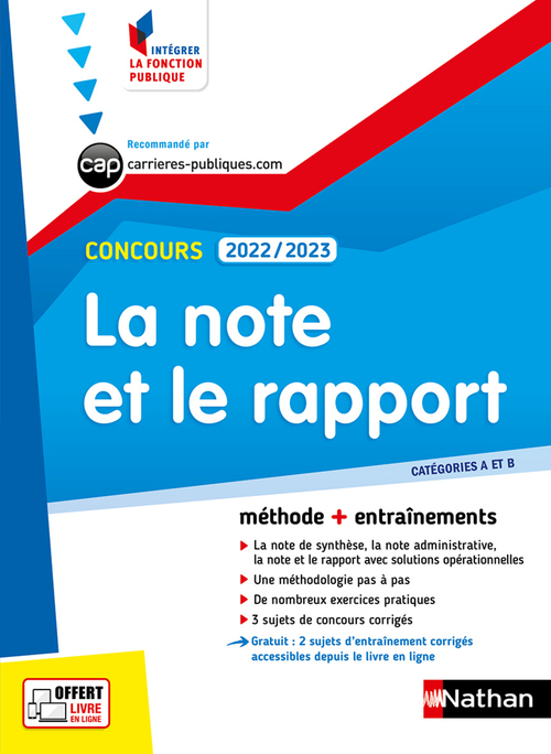 ebook cover of La note et le rapport - EPUB, by Pascal Tuccinardi