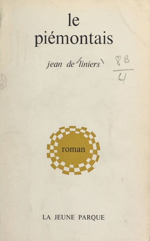 Couverture ebook de Le Piémontais, de Jean De Liniers