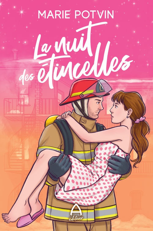 ebook cover of La nuit des étincelles, by Marie Potvin