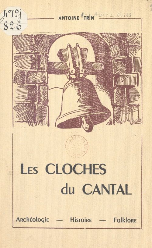 Couverture ebook de Les cloches du Cantal, de Antoine Trin