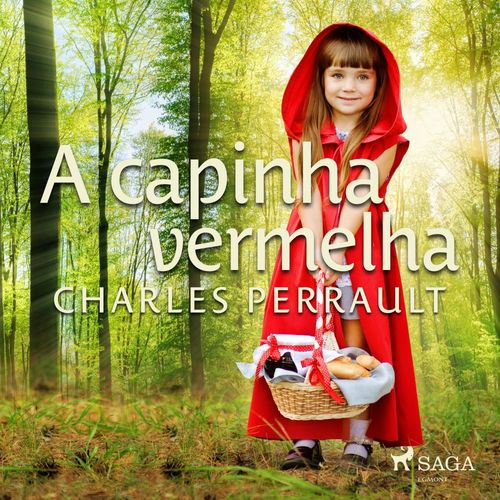 Couverture audiobook de A capinha vermelha, de Charles Perrault
