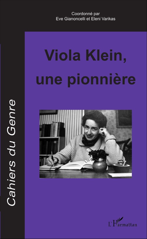 Couverture ebook de Viola Klein, une pionnière, de Cahiers Du Genre