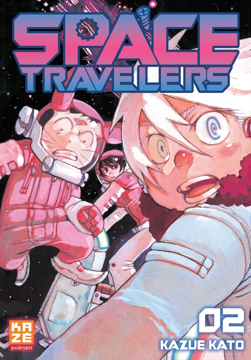 ebook cover of Space Travelers T02, by Kazue Kato