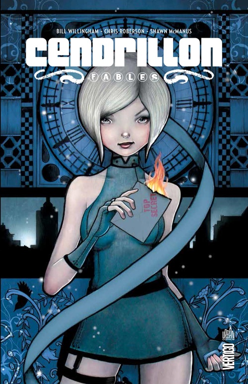 Couverture ebook de CENDRILLON :  Bons baisers de Fableville, de Chris Roberson