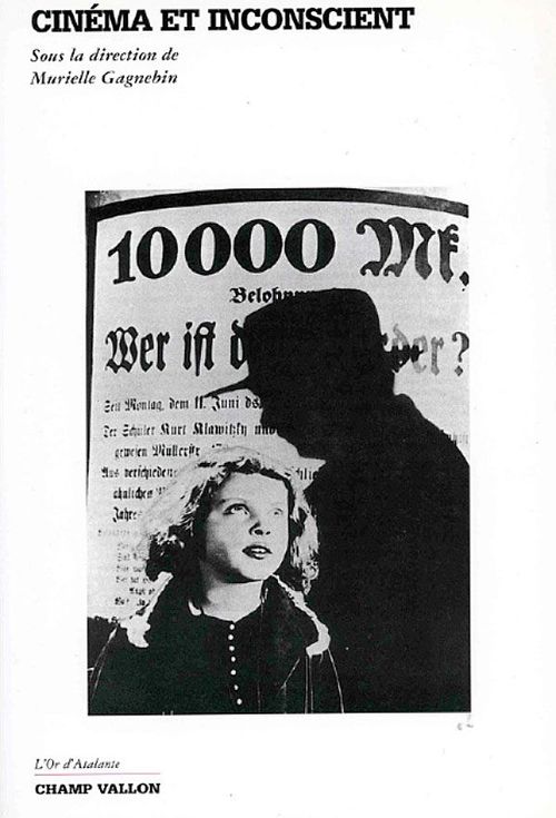 ebook cover of Cinéma et inconscient, by Murielle Gagnebin