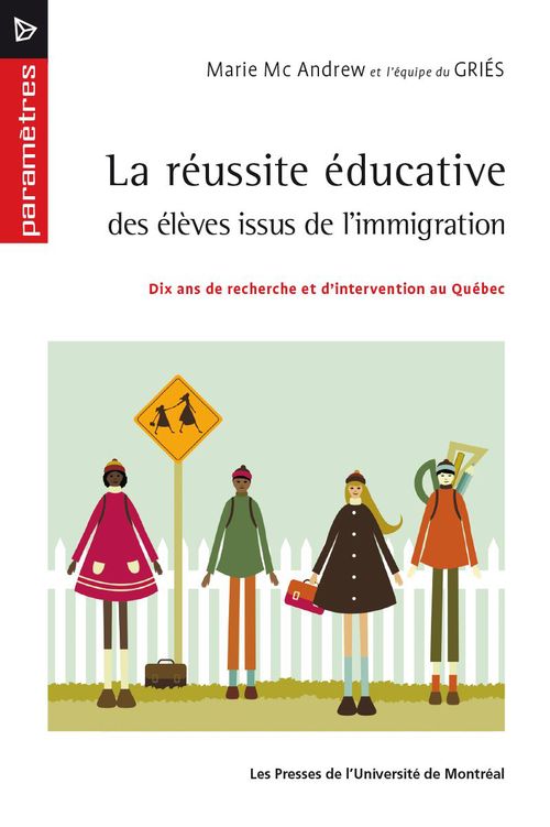 Couverture ebook de La réussite éducative des élèves issus de l'immigration, de Collectif