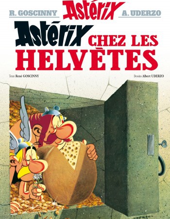 ebook cover of Astérix - Astérix chez les Helvètes - n°16, by René Goscinny, Albert Uderzo