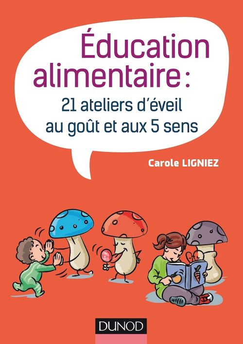 Couverture ebook de Éducation alimentaire, de Carole Ligniez