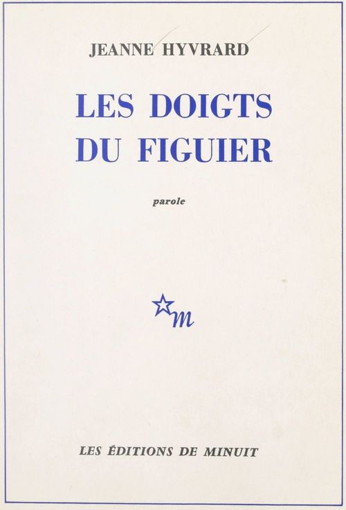 ebook cover of Les doigts du figuier, by Jeanne Hyvrard