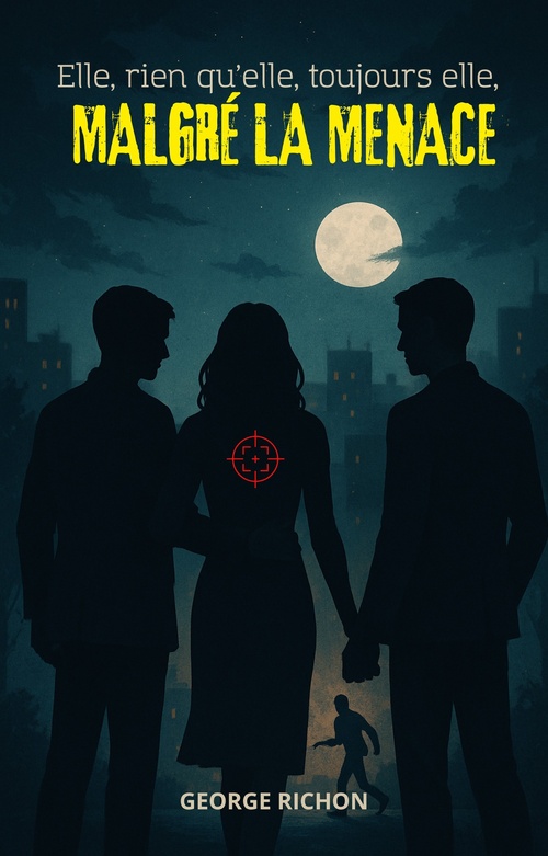 Couverture ebook de Elle, rien qu'elle, toujours elle, malgré la menace, de George Richon