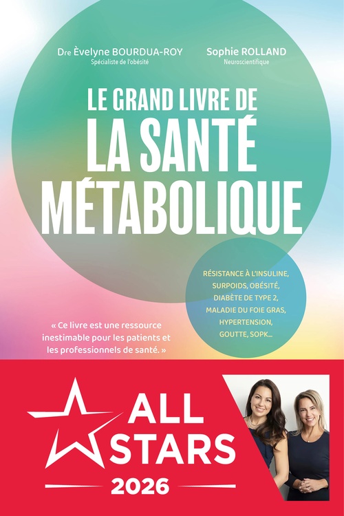 Couverture ebook de Le grand livre de la santé métabolique, de Evelyne Bourdua-roy