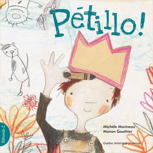 Couverture ebook de Pétronille 2 - Pétillo!, de Michèle Marineau
