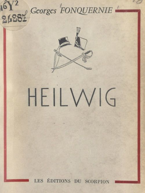ebook cover of Heilwig, by Georges Fonquernie