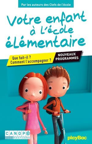 Couverture ebook de Votre enfant à l'école élémentaire, de Collectif