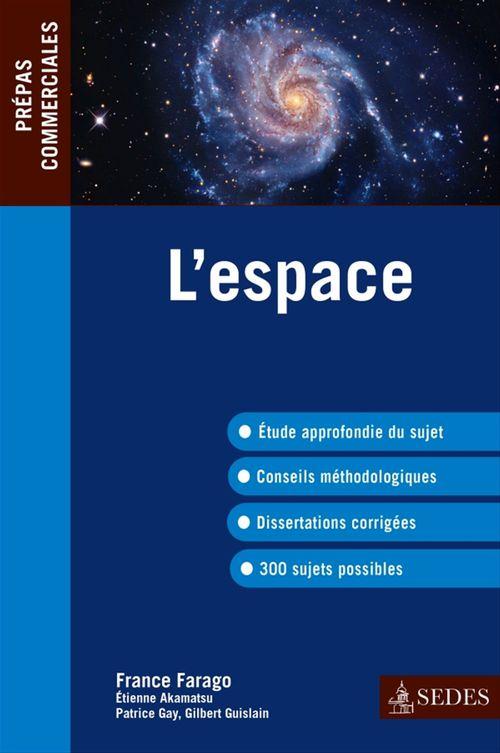 ebook cover of L'espace, by France Farago
