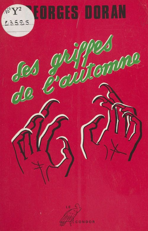 Couverture ebook de Les Griffes de l'automne, de Georges Doran