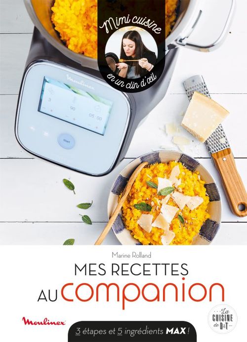 Couverture ebook de Mimi cuisine en un clin d'oeil au Companion, de Marine Rolland