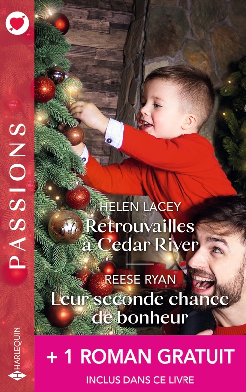 ebook cover of Retrouvailles à Cedar River - Leur seconde chance de bonheur + 1 titre gratuit, by Helen Lacey, Ryan Reese, Paula Roe