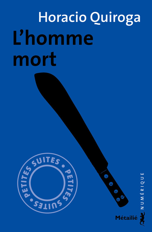ebook cover of L'homme mort, by Horacio Quiroga