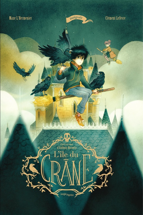 Couverture ebook de L'île du Crâne - L'intégrale, de Maxe L'Hermenier, Clément Lefèvre