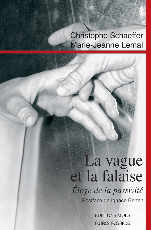 ebook cover of La vague et la falaise, by Marie-jeanne Lemal, Christophe Schaeffer