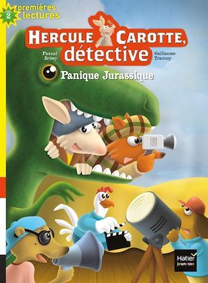 ebook cover of Hercule Carotte - Panique jurassique CP/CE1 6/7 ans, by Pascal Brissy
