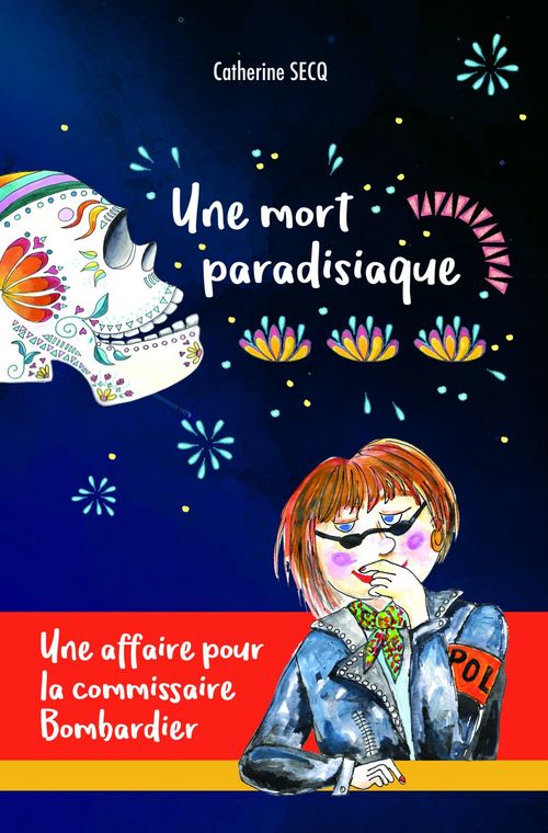 Couverture ebook de Une mort paradisiaque, de Catherine Secq