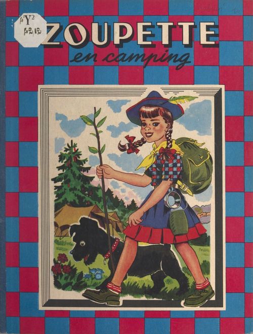 Couverture ebook de Zoupette en camping, de Jean Sabran