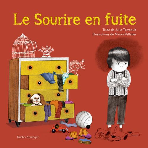 Couverture ebook de Le Sourire en fuite, de Tetreault Julie