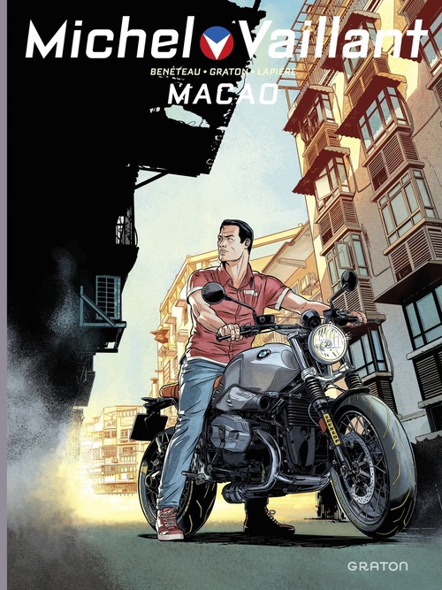 ebook cover of Michel Vaillant - Nouvelle Saison - Tome 7 - Macao, by Philippe Graton, Denis Lapière, Benjamin Benéteau, Marc Bourgne