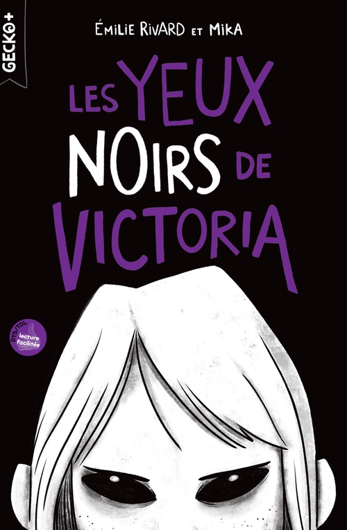 Couverture ebook de Les yeux noirs de Victoria, de Emilie Rivard