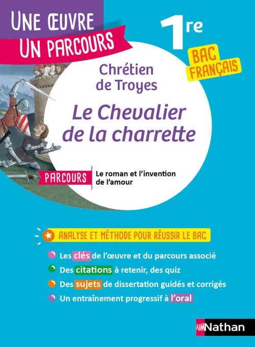 ebook cover of Le chevalier de la charrette, by Chrétien de Troyes, Clémence Ferrand
