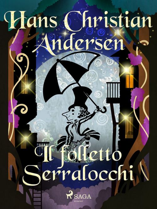 ebook cover of Il folletto Serralocchi, by Hans Christian Andersen