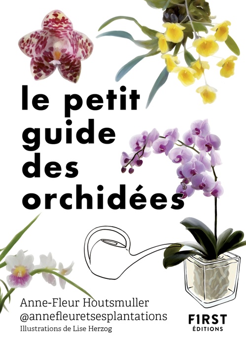 ebook cover of Le Petit guide des orchidées, by Anne-Fleur Houtsmuller