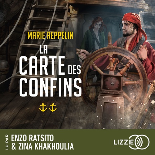 Couverture audiobook de La Carte des confins - Tome 2, de Marie Reppelin