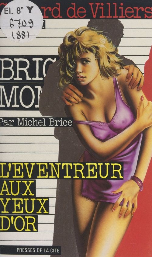 Couverture ebook de L'éventreur aux yeux d'or, de Brice Michel