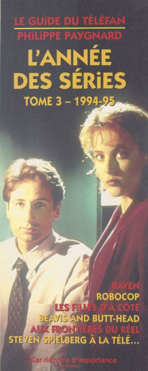 Couverture ebook de L'année des séries (3) : 1994-95, de Philippe Paygnard