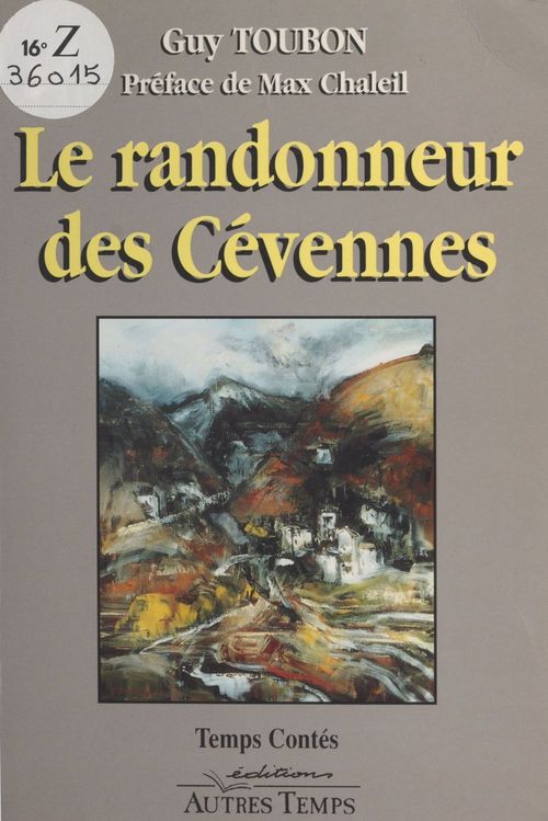 Couverture ebook de Le randonneur des Cévennes, de Guy Toubon