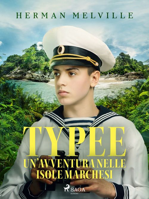 Couverture ebook de Typee: un´avventura nelle isole Marchesi, de Herman Melville