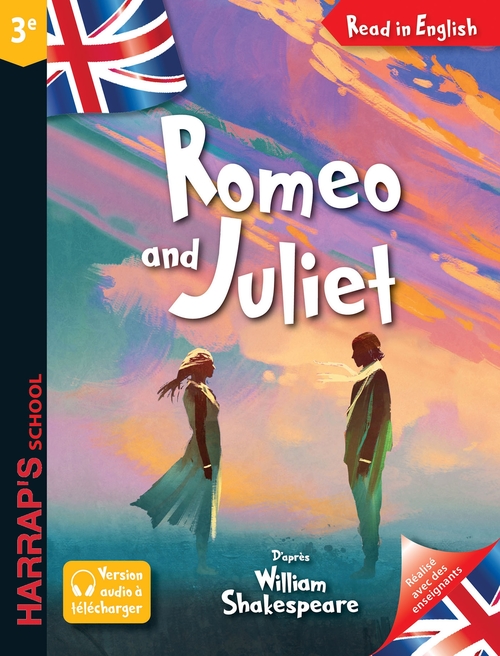 Couverture ebook de Romeo and Juliet, de William Shakespeare