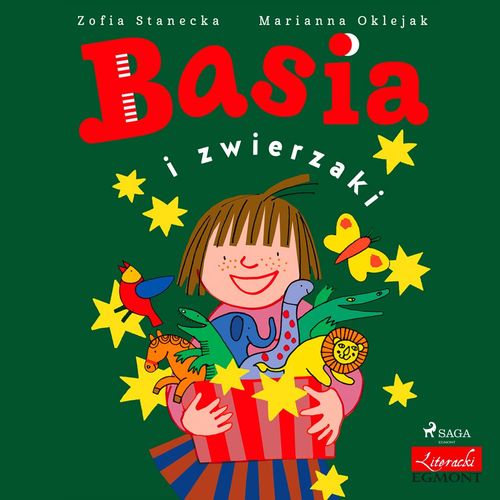 Couverture audiobook de Basia i zwierzaki, de Zofia Stanecka