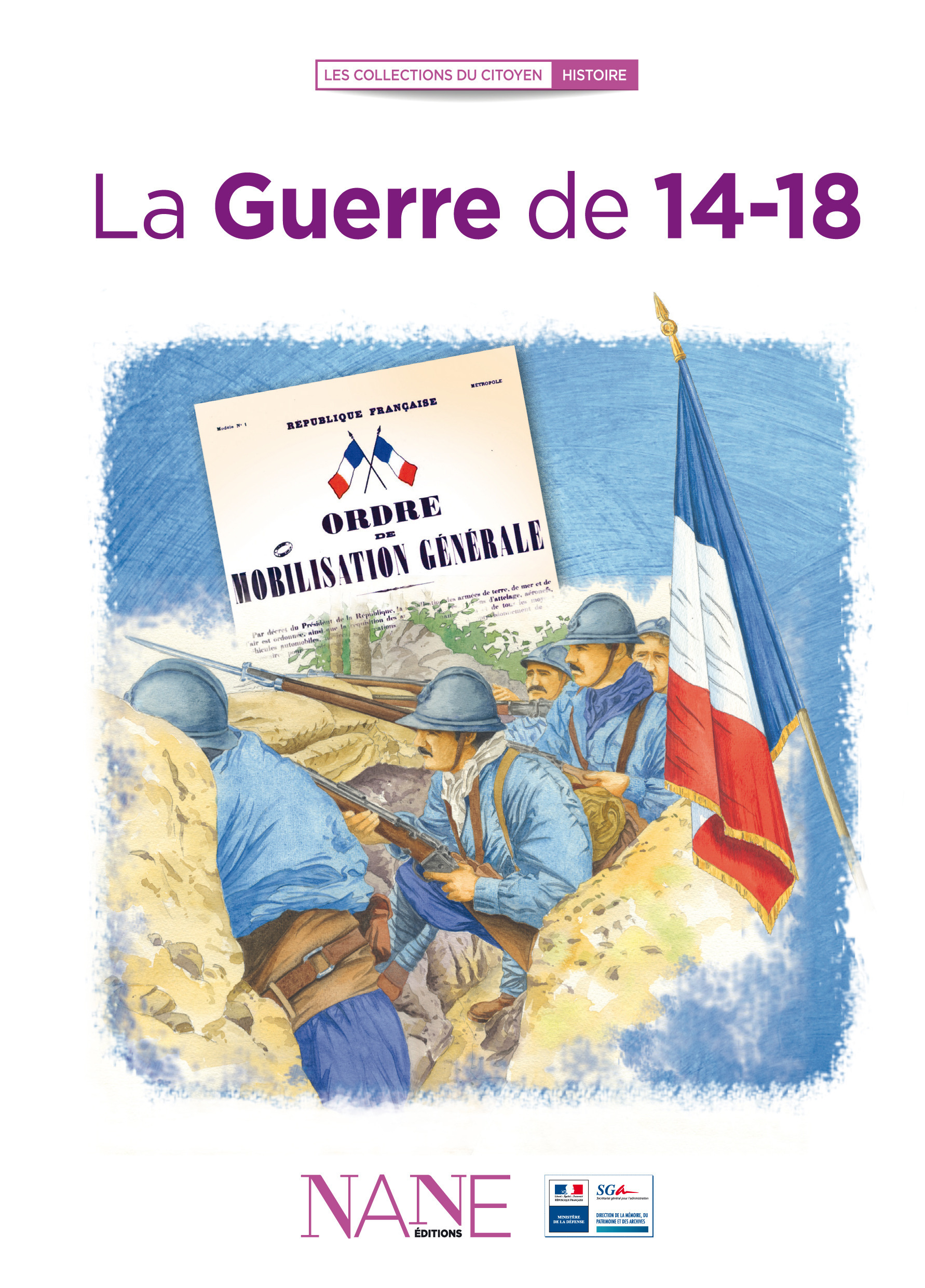 ebook cover of La Guerre de 14-18, by Frédérique Neau-Dufour