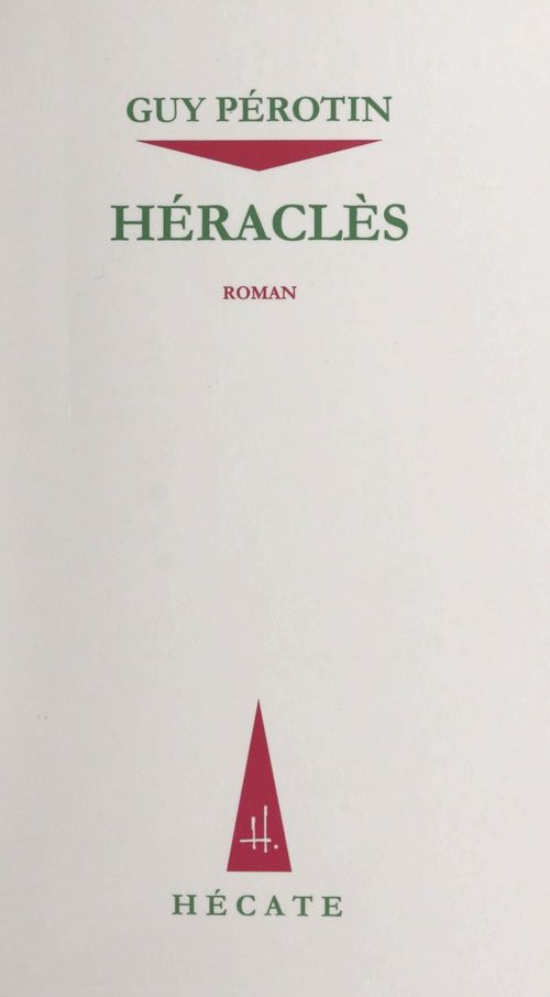 ebook cover of Héraclès, by Guy Perotin