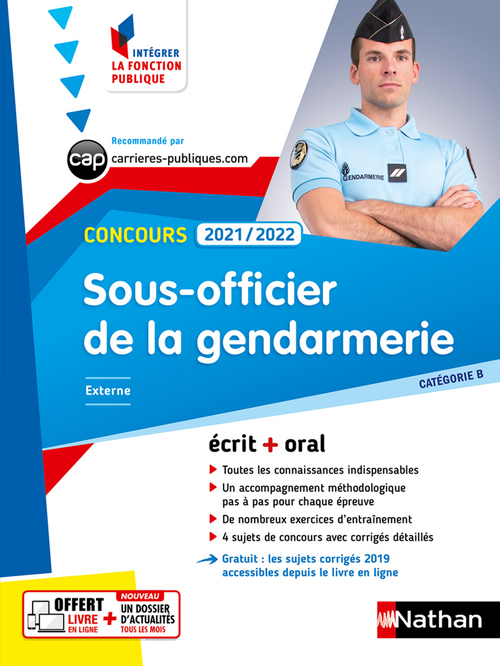 ebook cover of Concours Sous-officier de la gendarmerie - EPUB, by Danièle Bon, Morad Mekbel, Adeline Munier, Elisabeth Simonin, Loïc Valentin