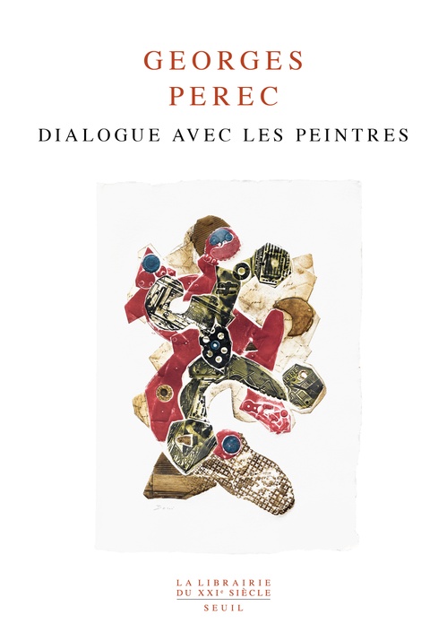 Couverture ebook de Dialogue avec les peintres, de Georges Perec