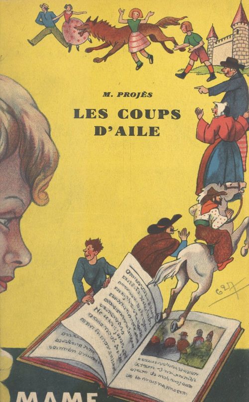 Couverture ebook de Les coups d'aile, de M. Projes
